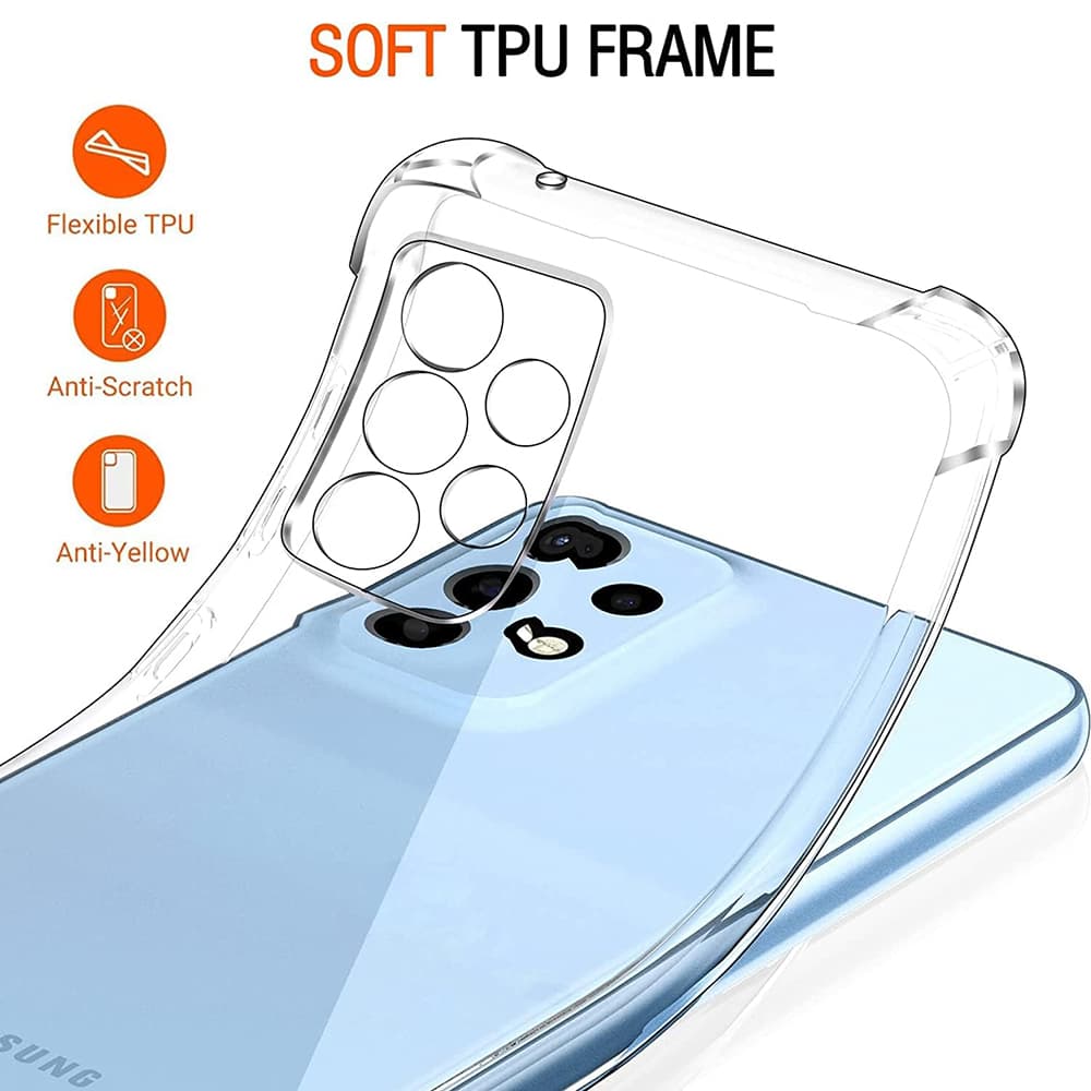 Techsuit Nárazuvzdorný Průhledný Silikon Samsung Galaxy A33 5G - náhled 2