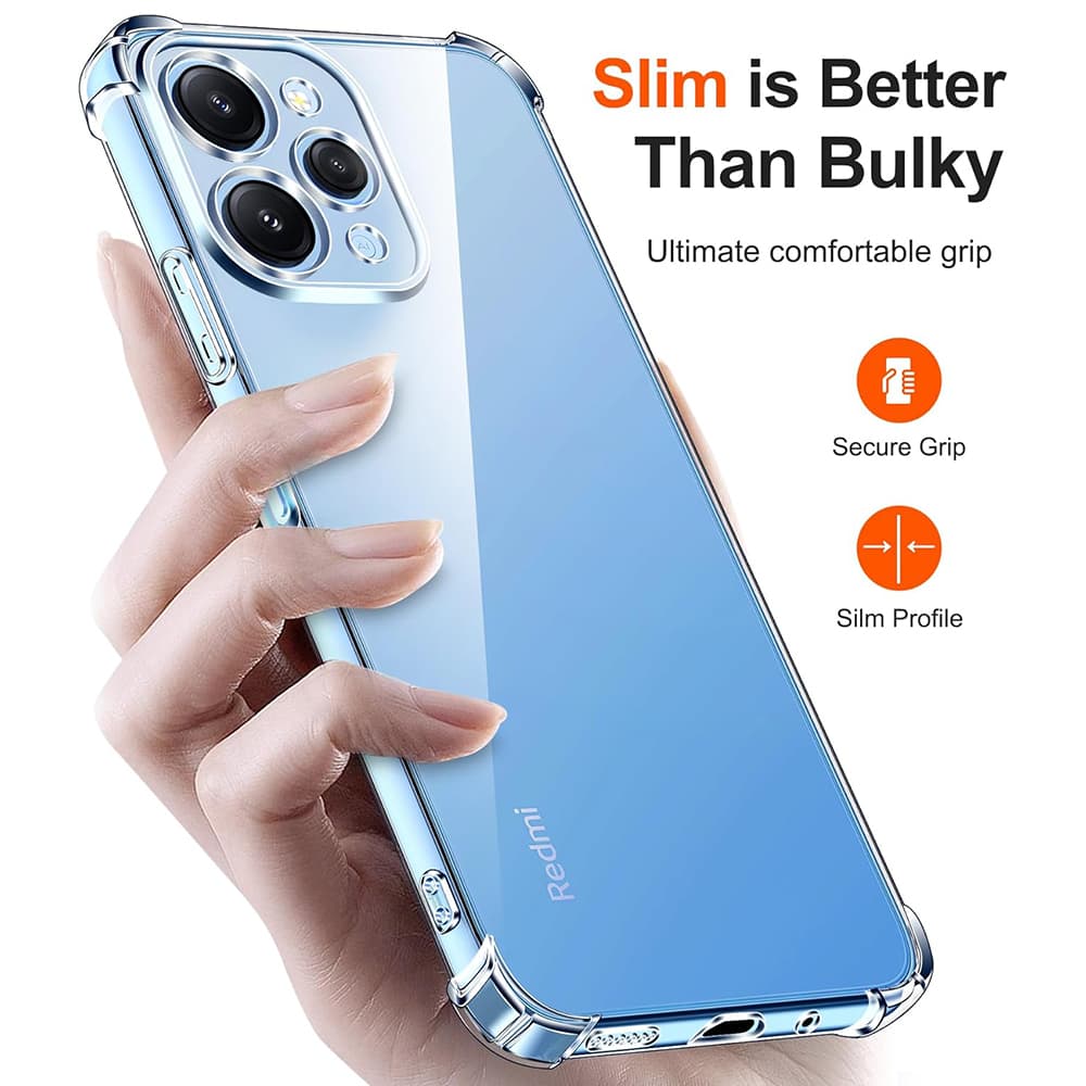 Techsuit Nárazuvzdorný silikonový kryt Xiaomi Redmi 12 4G 12 5G - náhled 2