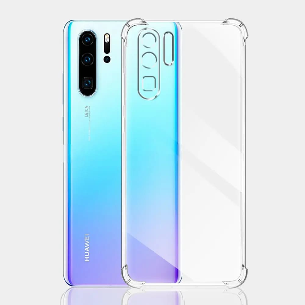 Techsuit Nárazuvzdorný průhledný silikon Huawei P30 Pro P30 Pro NE - náhled 2