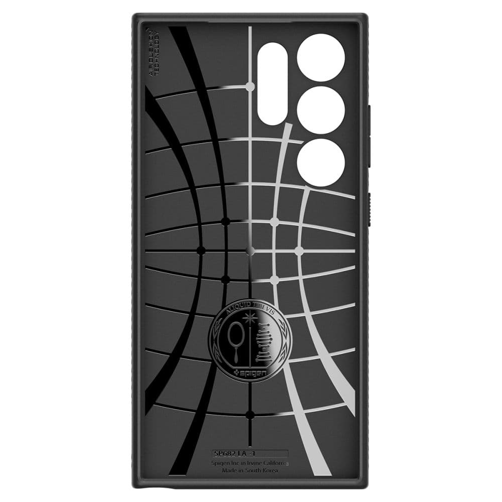Spigen Liquid Air Samsung Galaxy S24 Ultra Matný Černý - náhled 2