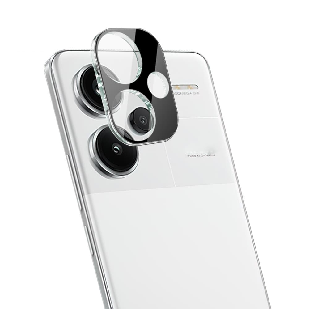 Techsuit Ochranné sklo kamery Xiaomi Redmi Note 13 Pro+ 5G Black - náhled 2