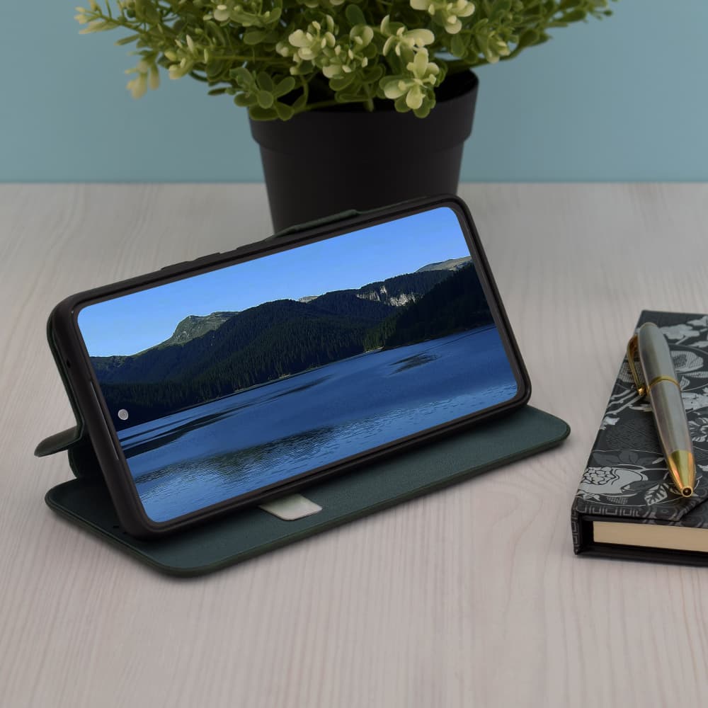 Techsuit Bezpečná Peněženka Plus Xiaomi 14 Pro Green - náhled 2