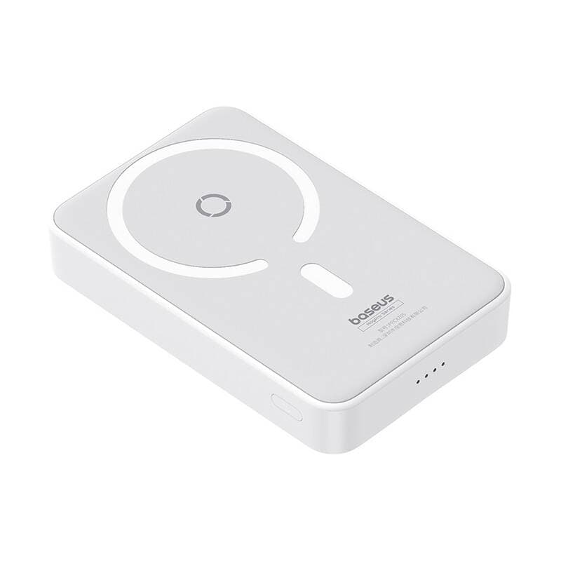 Baseus Power Bank MagPro Magnetic 5000mAh 20W MagSafe bílá - náhled 2