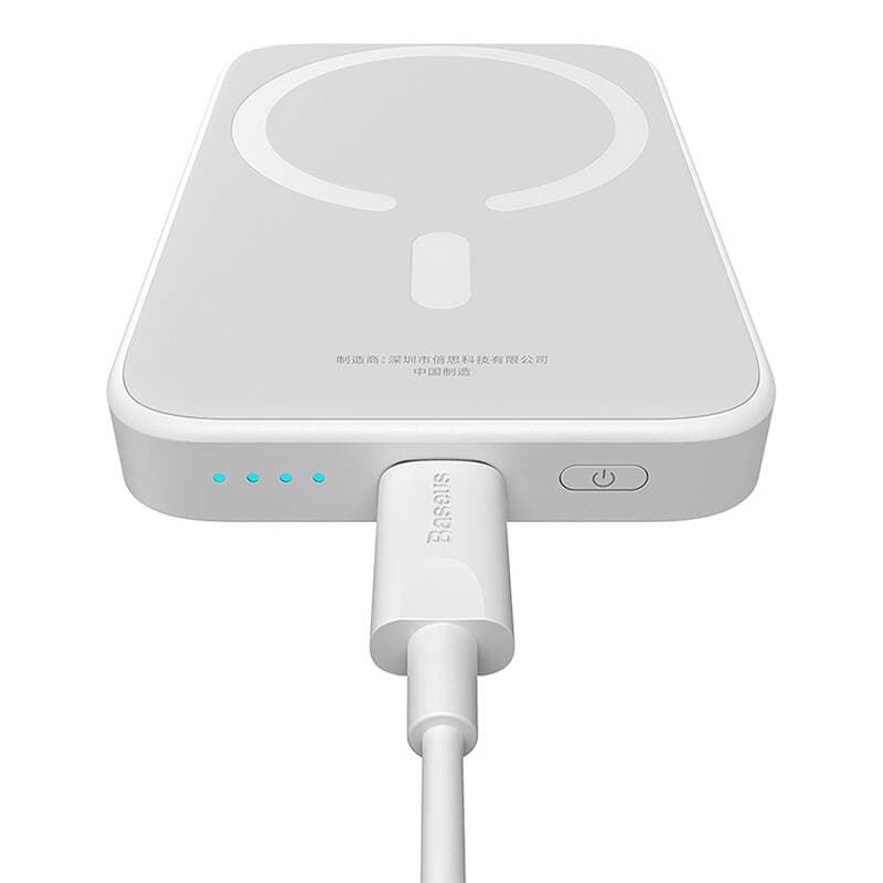 Baseus Power Bank Magnetic Mini Air 6000mAh 20W bílá - náhled 2