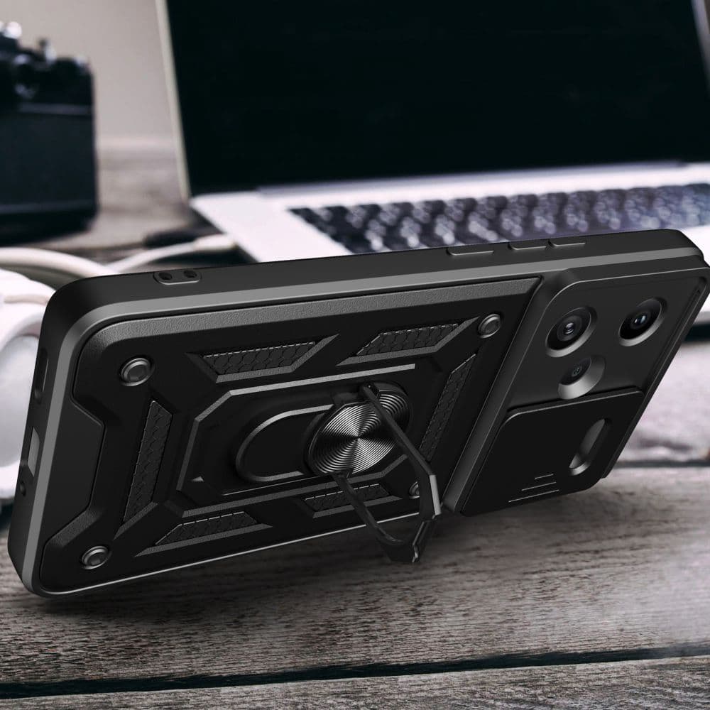 Techsuit CamShield řada Xiaomi Redmi Note 13 Pro+ 5G černá - náhled 2
