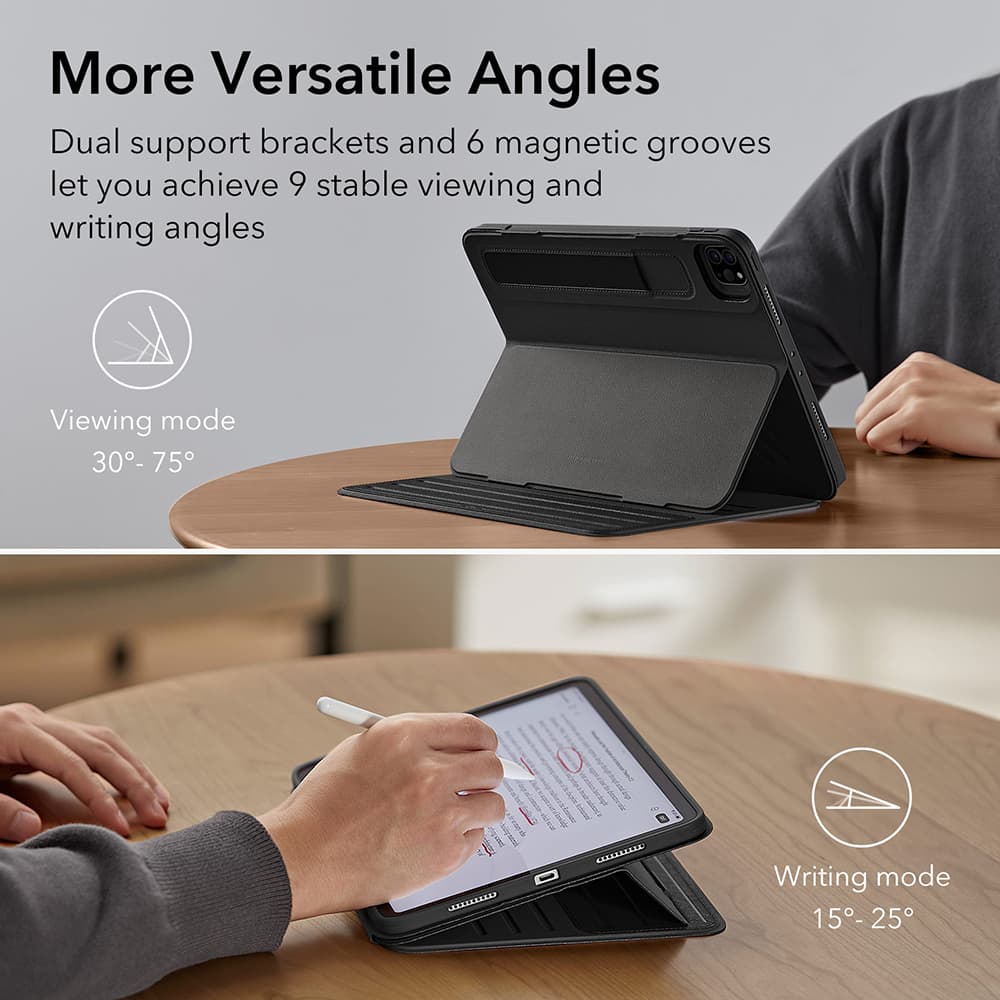ESR Shift Magnetic pro iPad Air 13 2024 2025 Hnědý - náhled 2