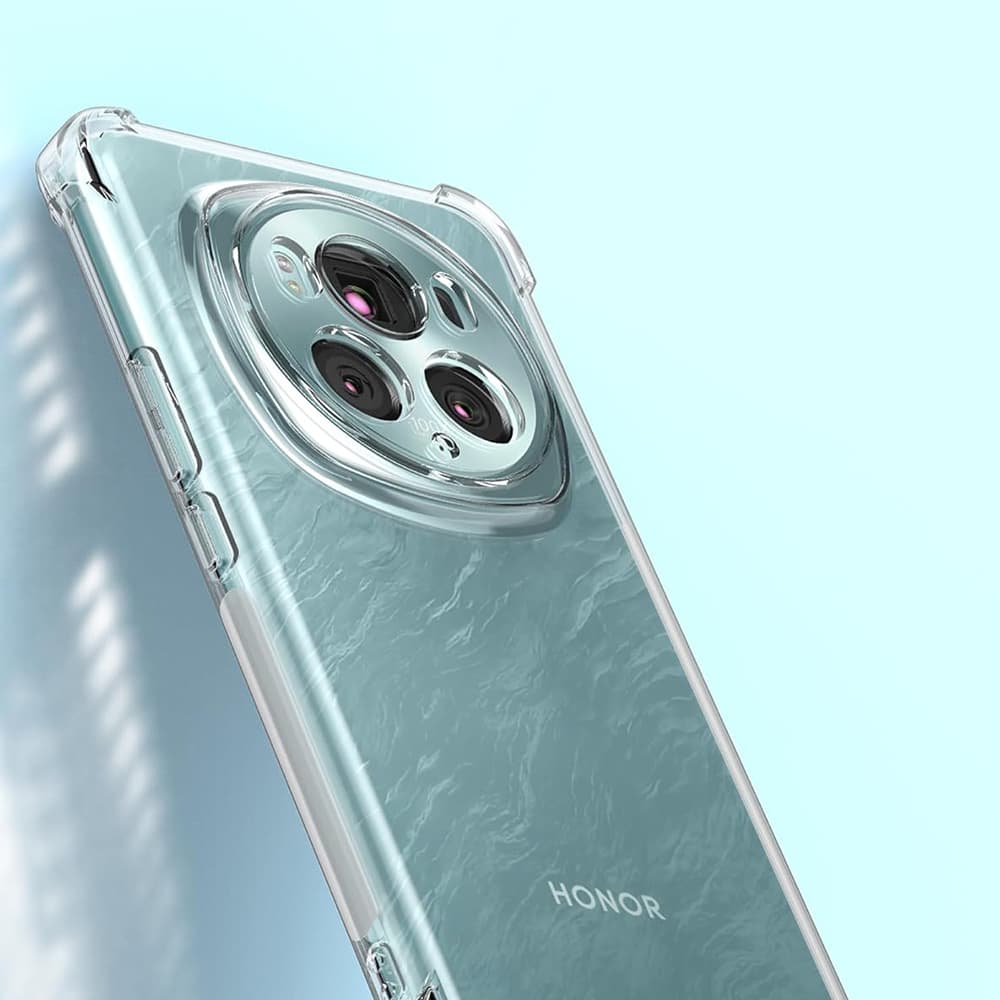 Techsuit Nárazuvzdorný Průhledný Silikon Honor Magic6 Pro Clear - náhled 2