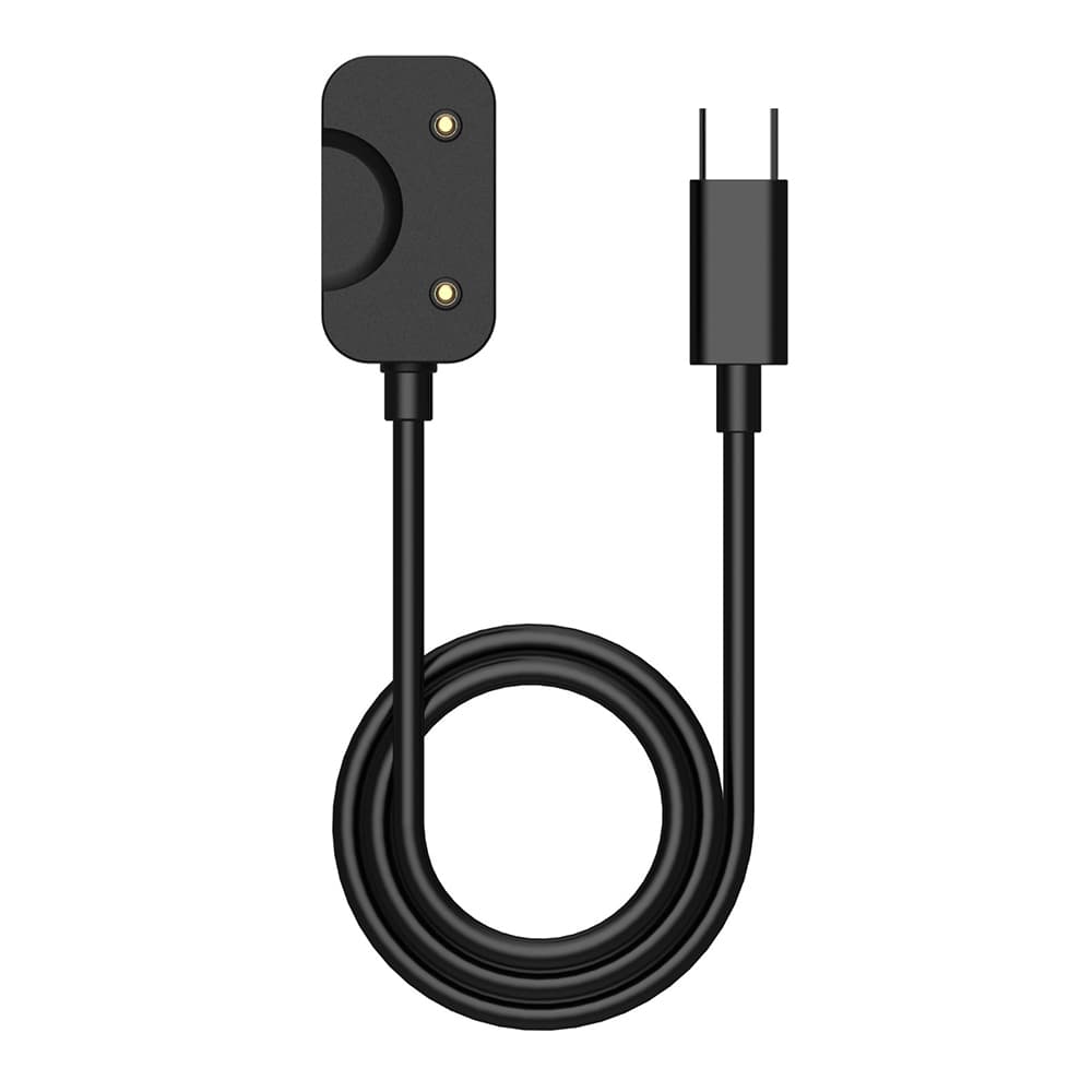 Techsuit Bezdrátový nabíjecí kabel pro Galaxy Fit3 1m Černý - náhled 2