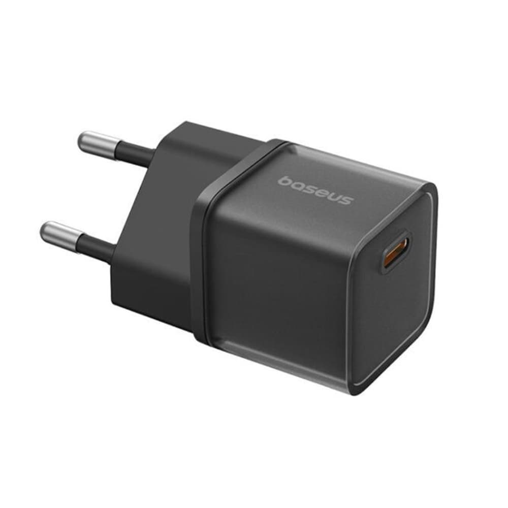 Baseus Nástěnná nabíječka GaN5S Type-C 20W Black - náhled 2