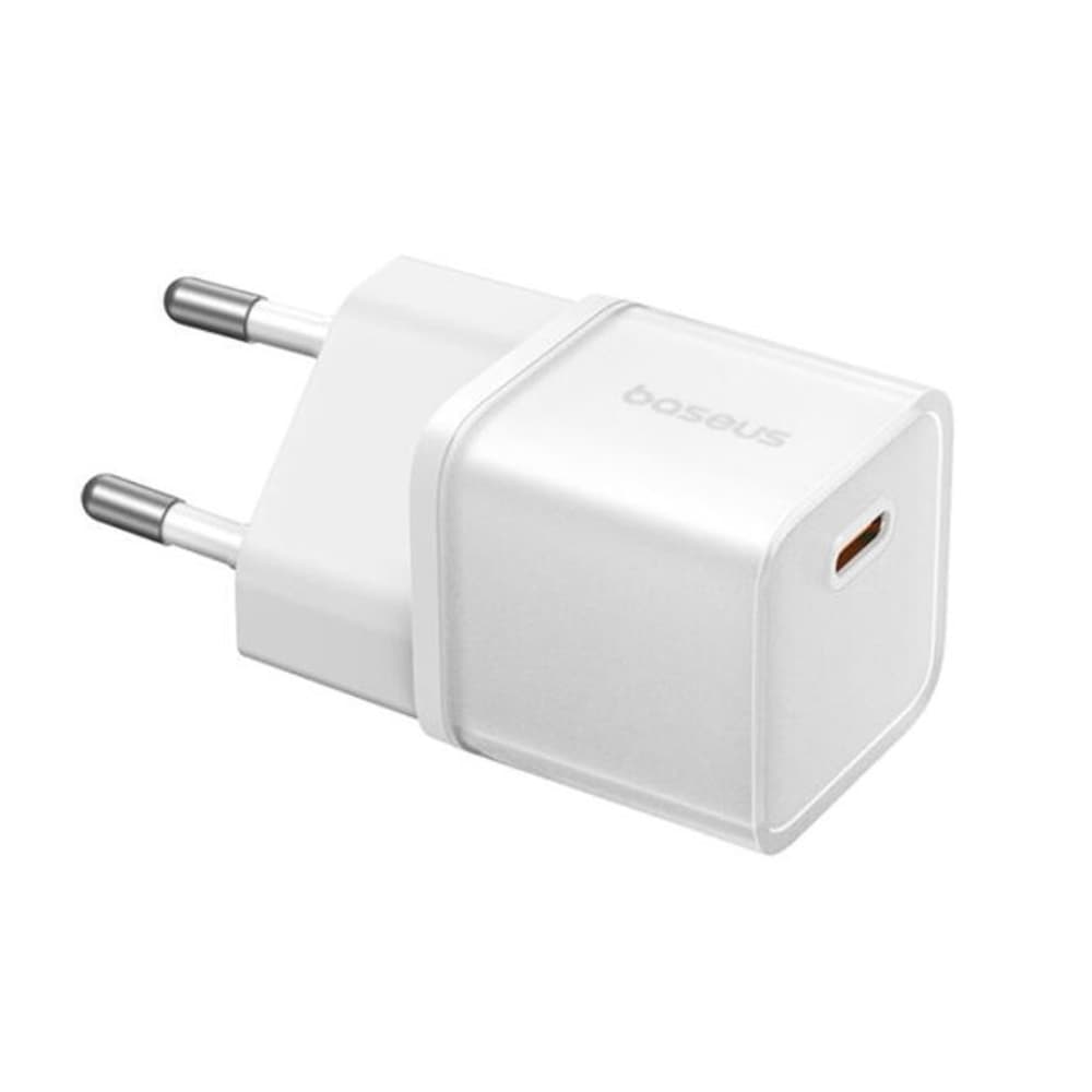 Baseus Nástěnná nabíječka GaN5S Type-C 20W White - náhled 2