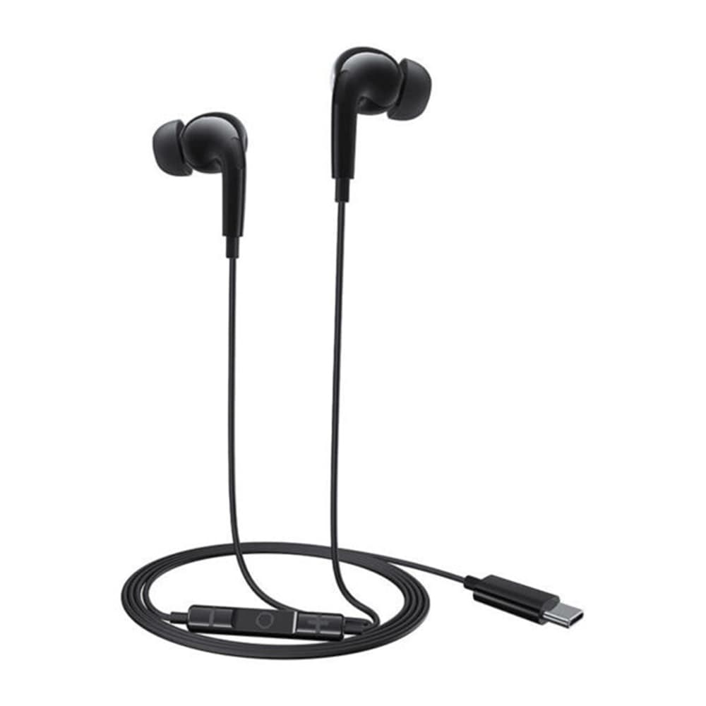 Baseus Drátová sluchátka Encok CZ18 Type-C Cluster Black - náhled 2