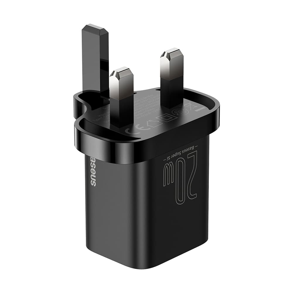 Baseus Super Si rychlonabíječka 20W Type-C Black - náhled 2