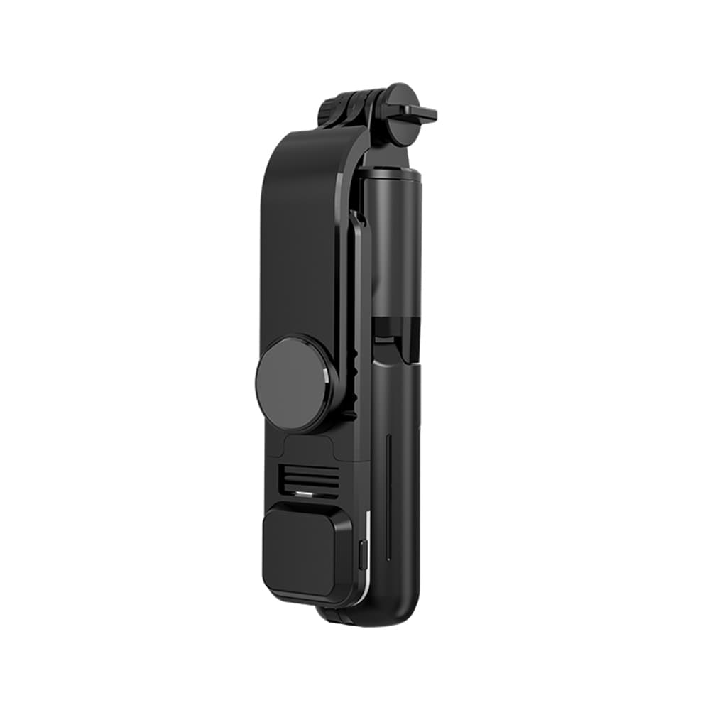Techsuit L11s Selfie Tyč Stativ Bluetooth LED Černá - náhled 2