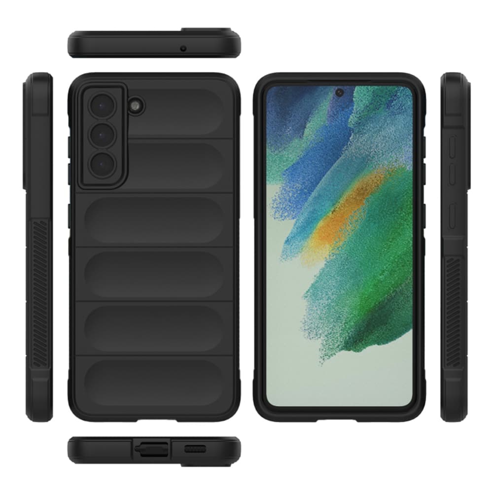 Techsuit Kouzelný štít Samsung Galaxy S21 FE 5G Černý - náhled 2
