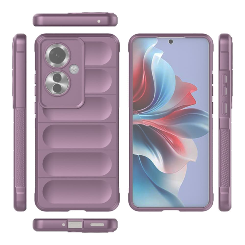 Techsuit Kouzelný štít Oppo Reno11 F Fialový - náhled 2