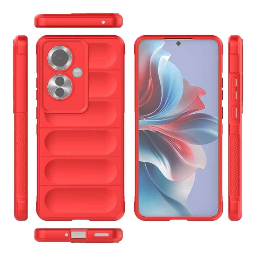 Techsuit Kouzelný štít Oppo Reno11 F Červený - náhled 2