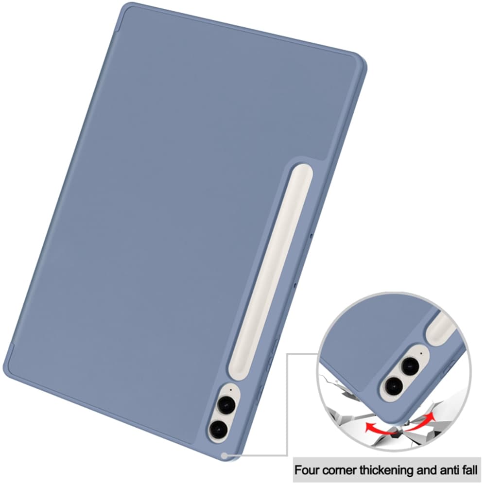 Techsuit Flexi Třídílné pouzdro s perem Tab S9 Plus S10 Plus Šedá - náhled 2