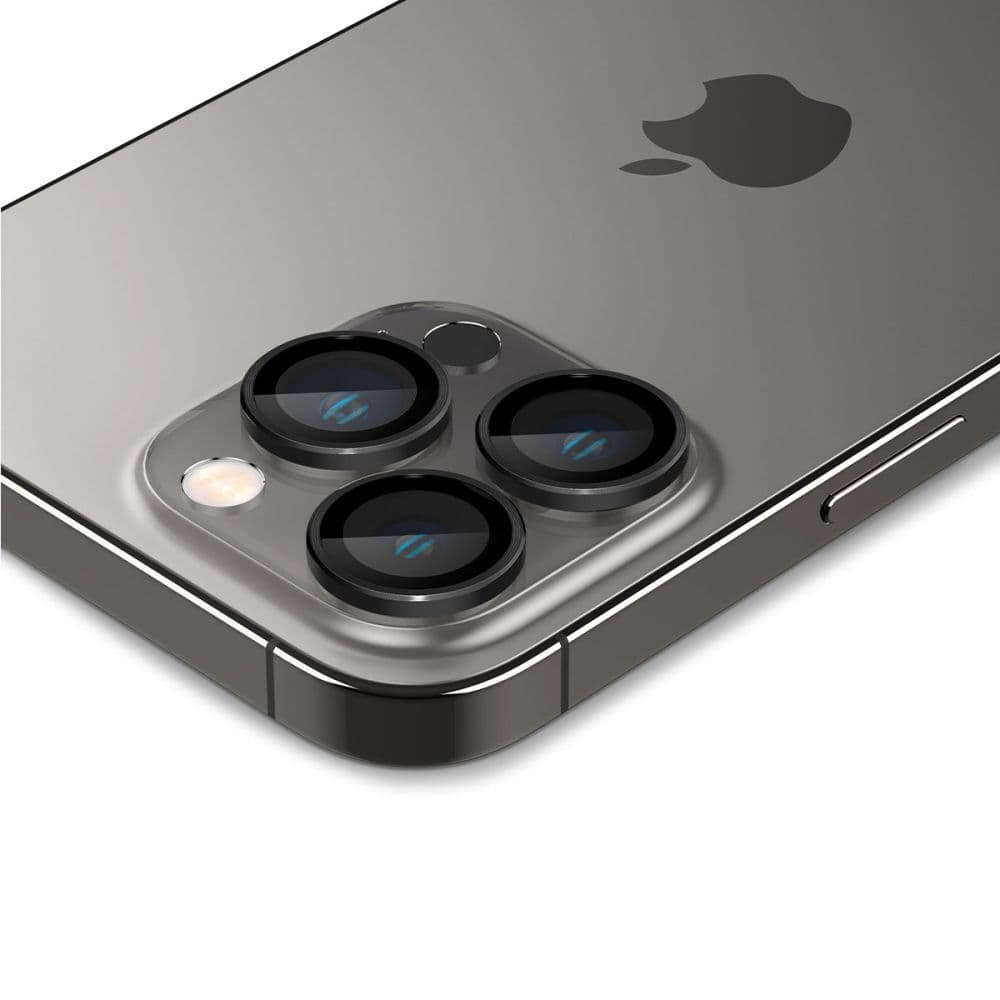 Spigen Optik.tR EZ Fit Pro Sklo fotoaparátu 2 kusy iPhone Black - náhled 2