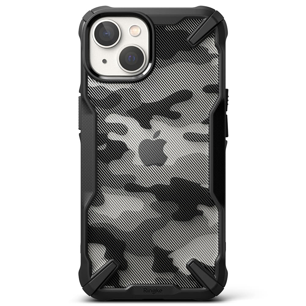 Ringke Fusion X Design iPhone 14 Plus Černá Camo - náhled 2