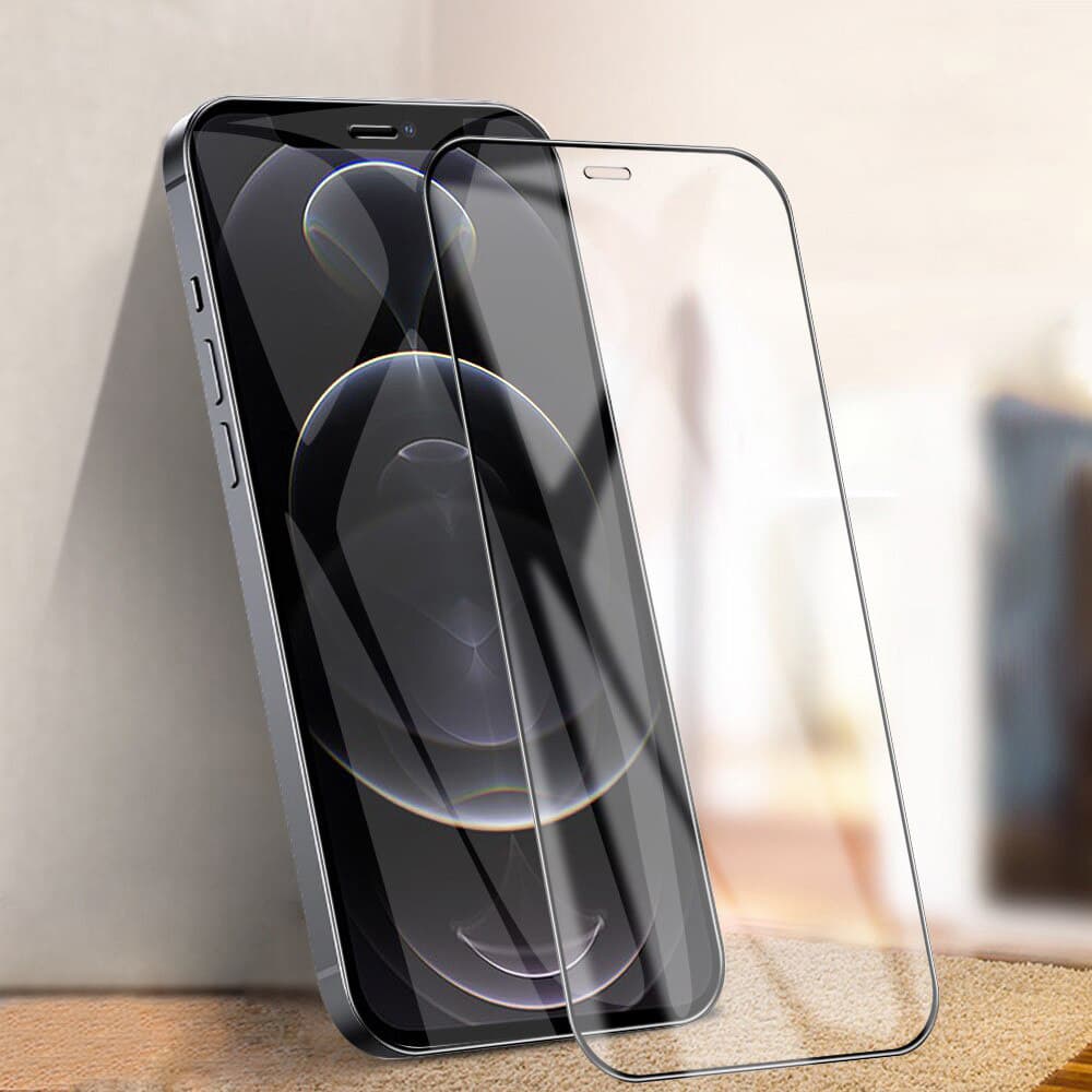 Fólie na displej HARD CERAMIC pro iPhone 13 - 13 Pro - 16e černá - náhled 2