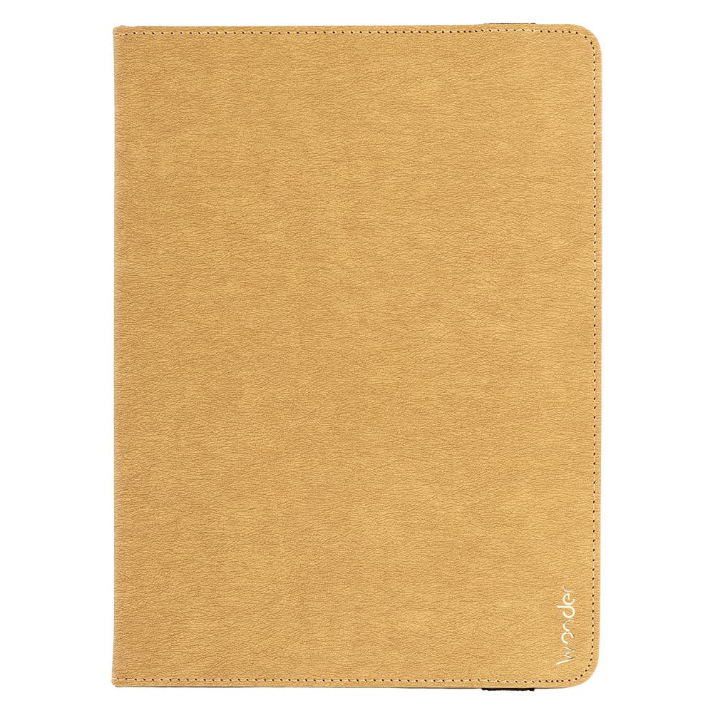 Kožené pouzdro na tablet Wonder 13" zlaté - náhled 2