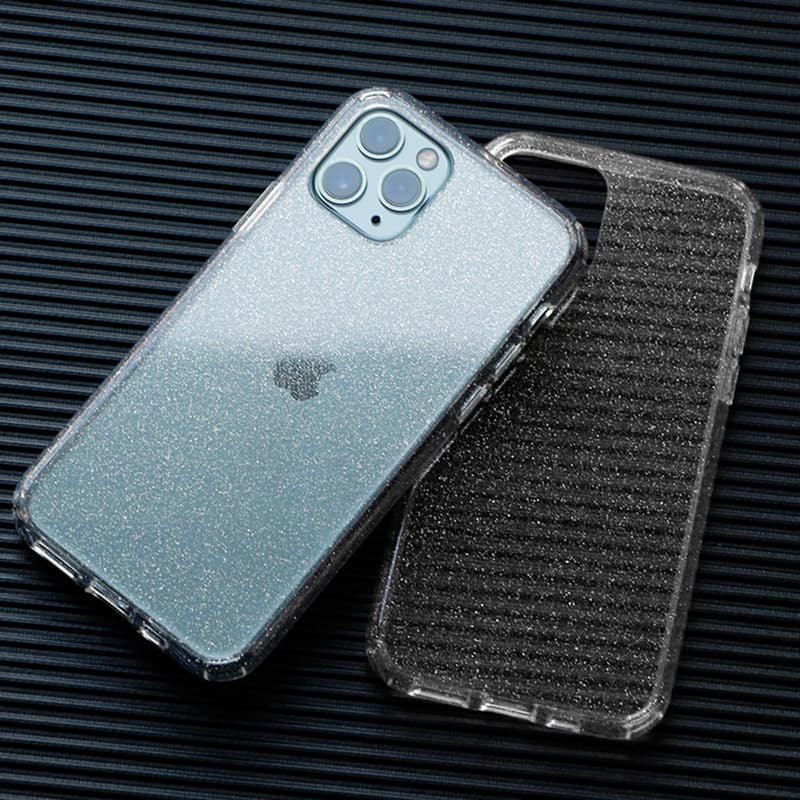 Pouzdro Crystal Glitter pro Iphone 14 Pro Max Silver - náhled 2