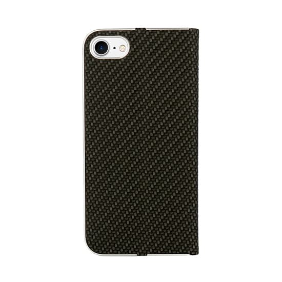 Vennus Book CARBON pouzdro s rámečkem pro Iphone 11 Pro černé - náhled 2