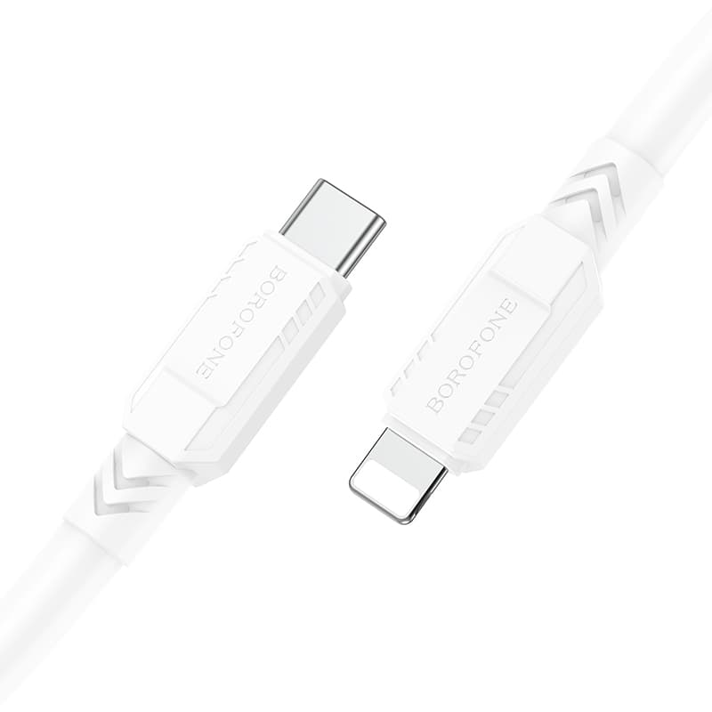 Kabel Borofone BX81 Goodway - Type C to Lightning - PD 20W 1 metr bílý - náhled 2