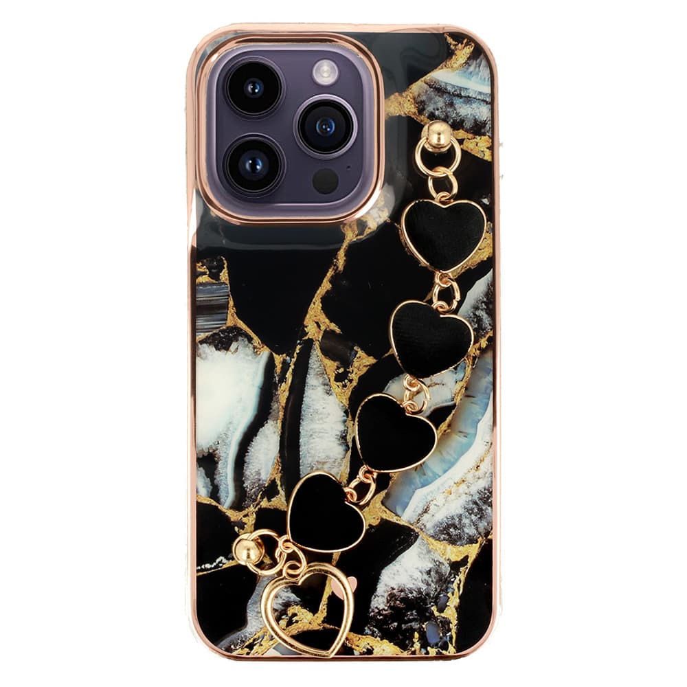 Trendové pouzdro pro Iphone 14 Plus design 1 černé - náhled 2
