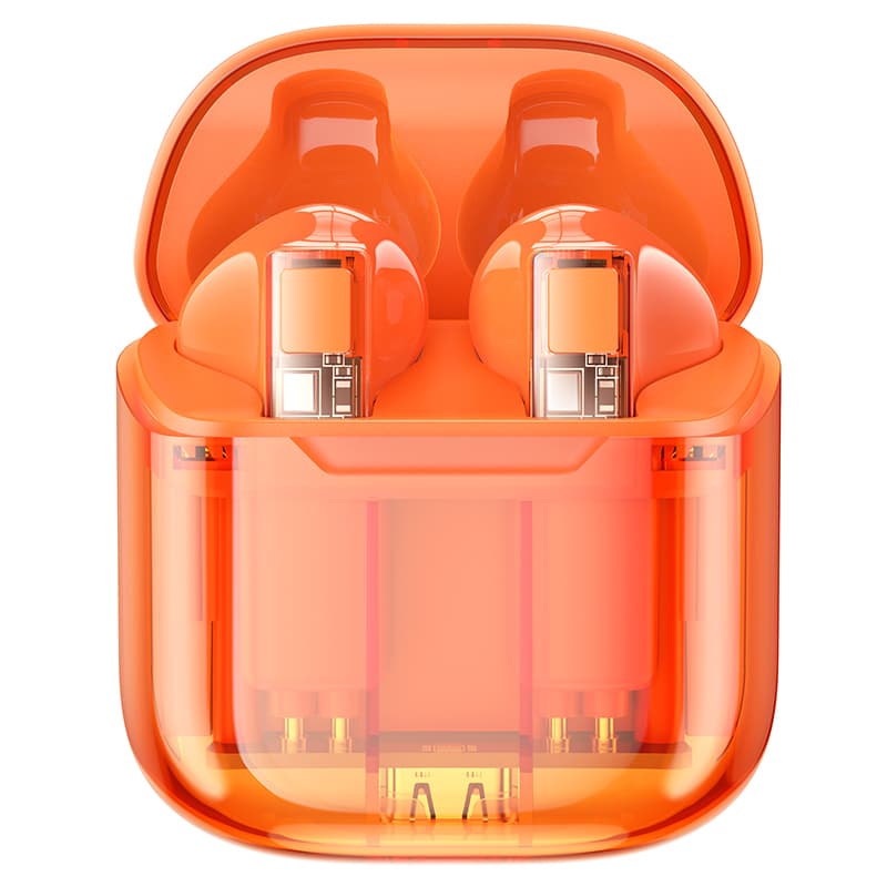 Bezdrátová sluchátka Borofone BW23 TWS oranžová - náhled 2
