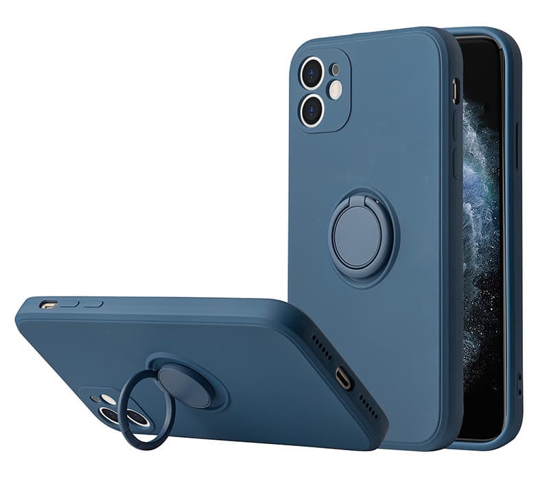 Kryt s prstýnkem Vennus pro Iphone 14 Plus modrý - náhled 2