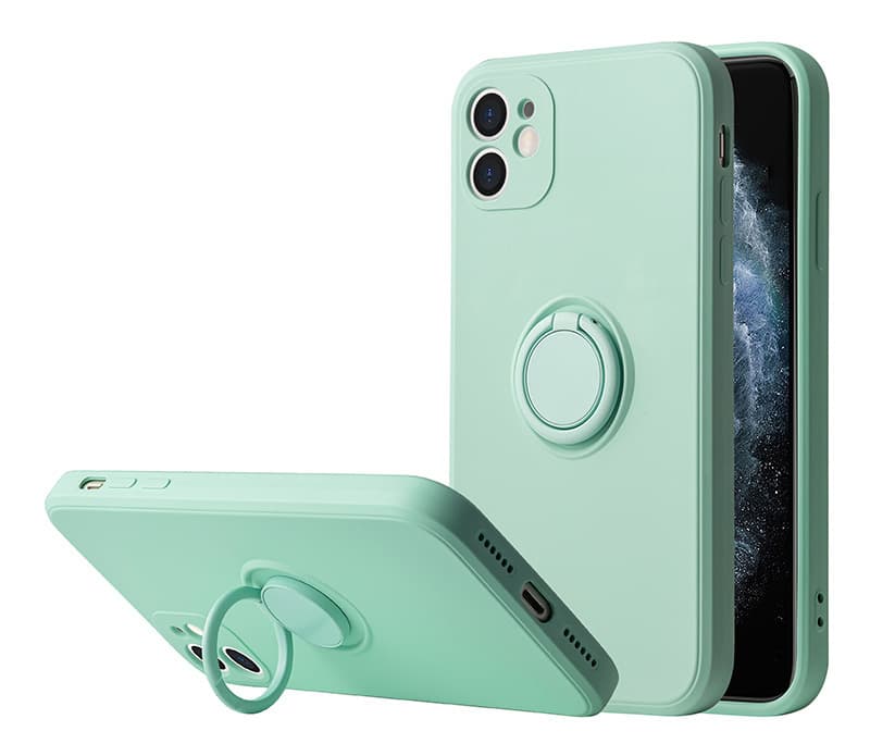 Kryt s prstýnkem Vennus pro Iphone 14 Pro Max mentolový - náhled 2
