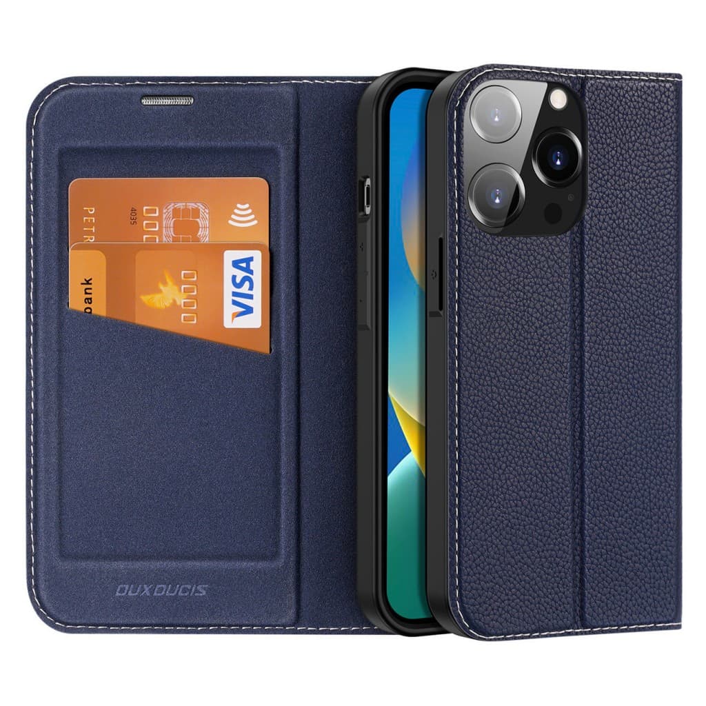 Pouzdro Dux Ducis Skin X2 pro Iphone 14 Pro modré - náhled 2