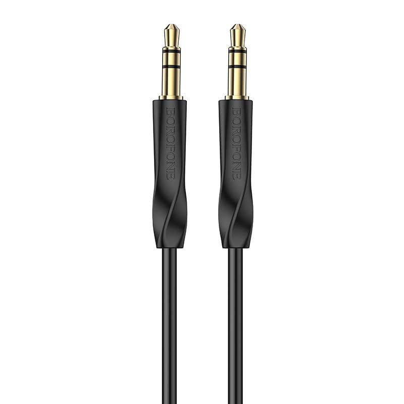 Audio kabel Borofone BL16 - jack 3,5 mm na jack 3,5 mm - 1 m černý - náhled 2