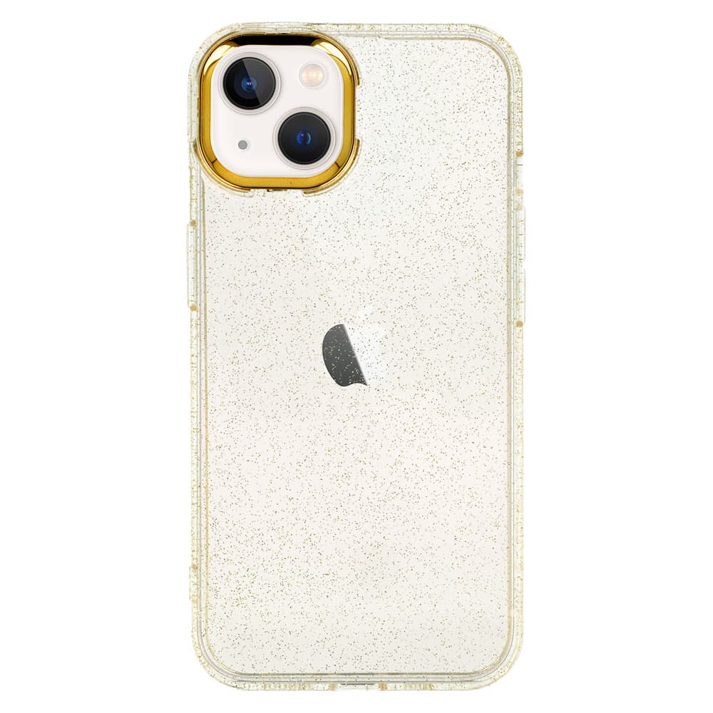 Tel Protect Gold Glitter Case pro Iphone 14 zlatý - náhled 2