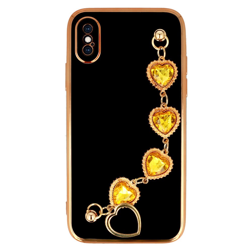 Trendové pouzdro pro Iphone X/XS design 2 černé - náhled 2