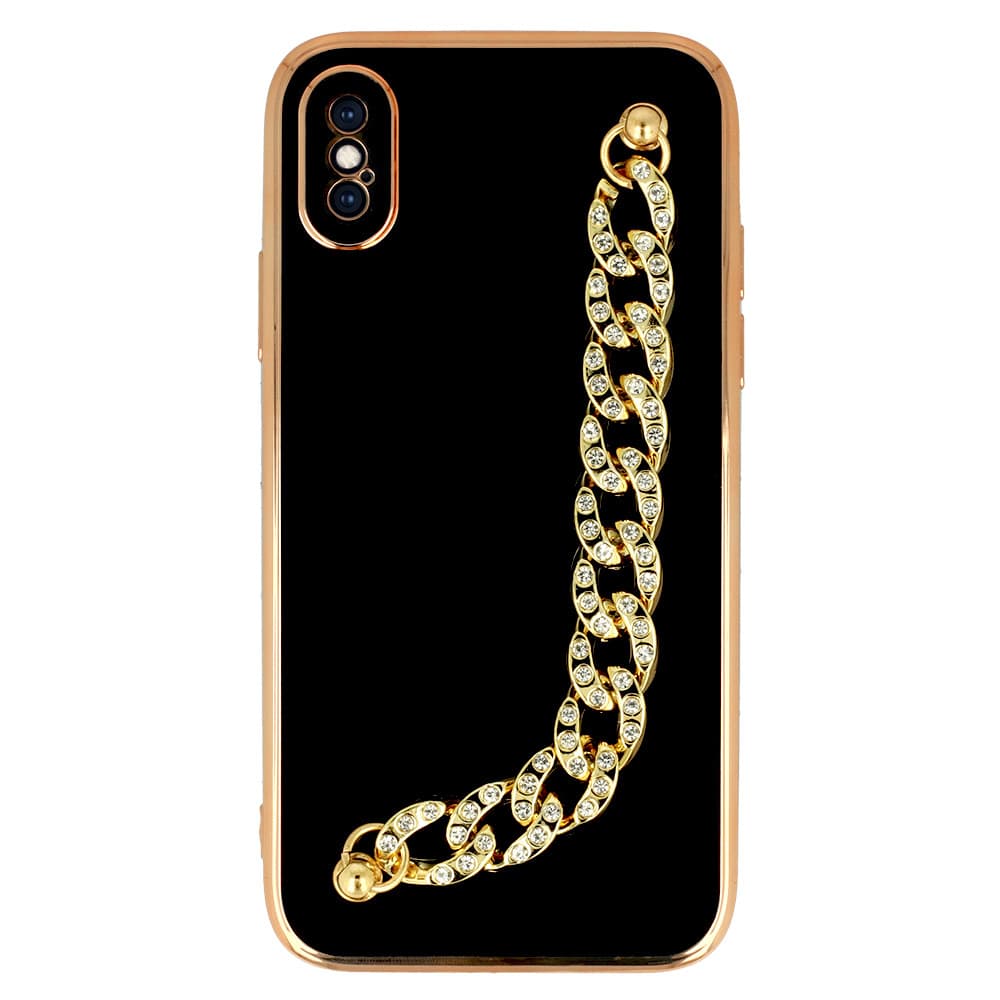 Trendové pouzdro pro Iphone X/XS design 4 černé - náhled 2
