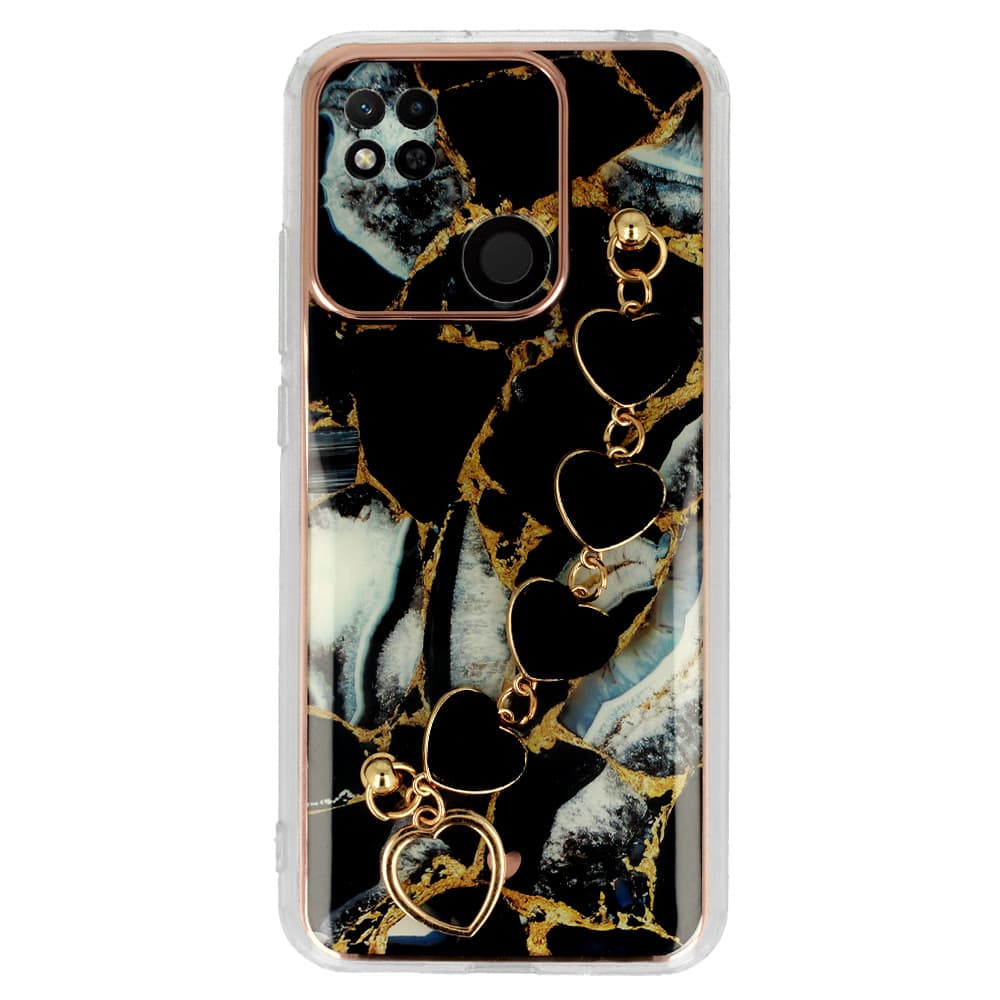 Trendové pouzdro pro Xiaomi Redmi 10A design 1 černé - náhled 2