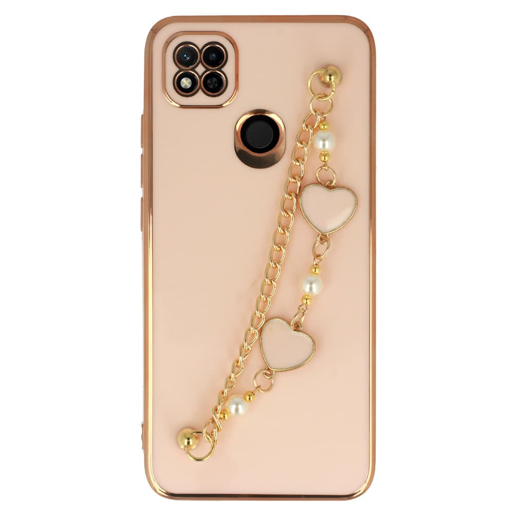 Trendové pouzdro pro Xiaomi Redmi 10A design 3 light pink - náhled 2