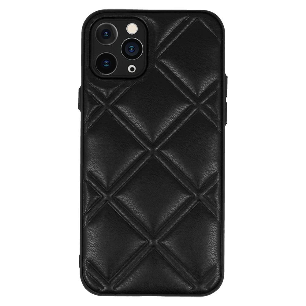Kožené 3D pouzdro pro Iphone 11 Pro design 3 černé - náhled 2