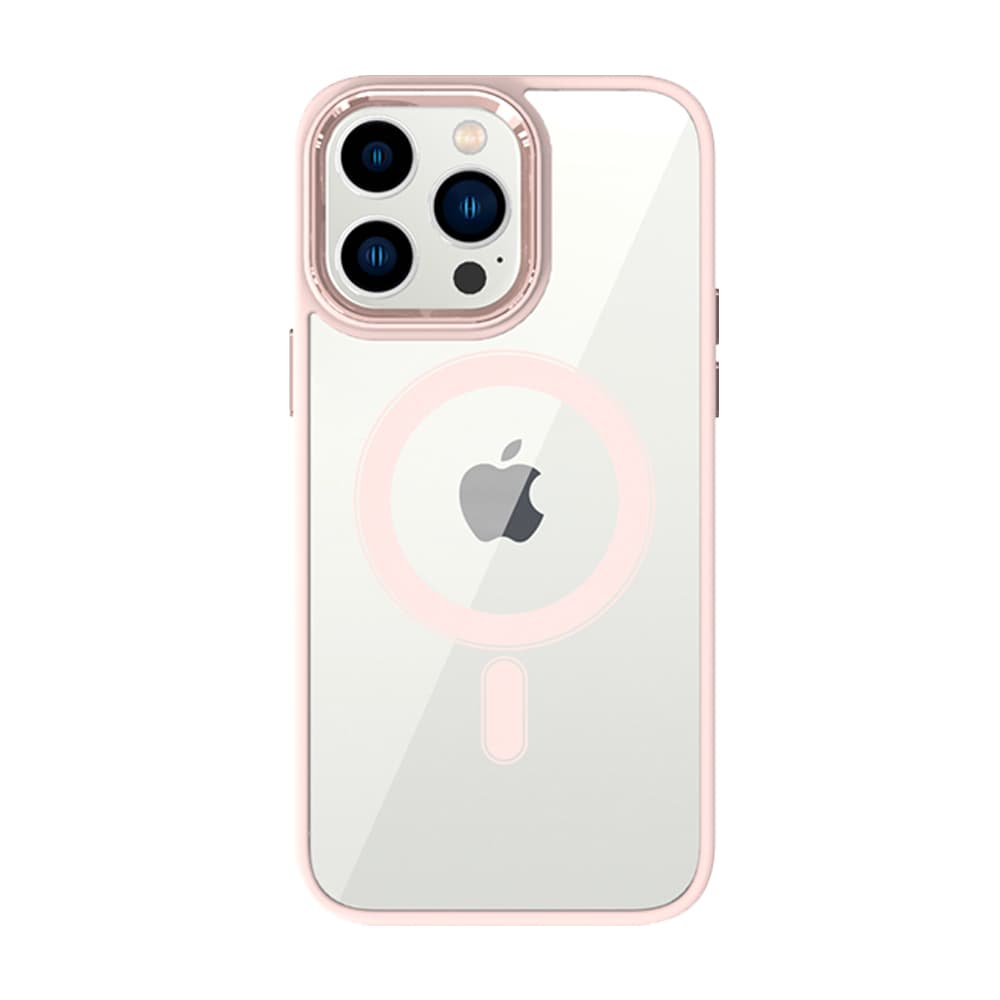 Zadní kryt Tel Protect Magnetic Clear pro iPhone 11 Salmon - náhled 2