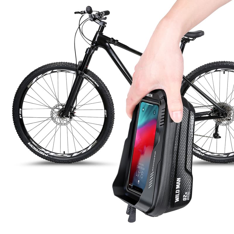 Vodotěsné pouzdro WildMan XT2S na rám kola černé 1L - náhled 2