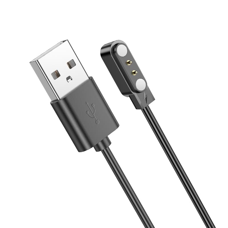 Magnetický kabel Borofone pro chytré hodinky BD5 černý - náhled 2