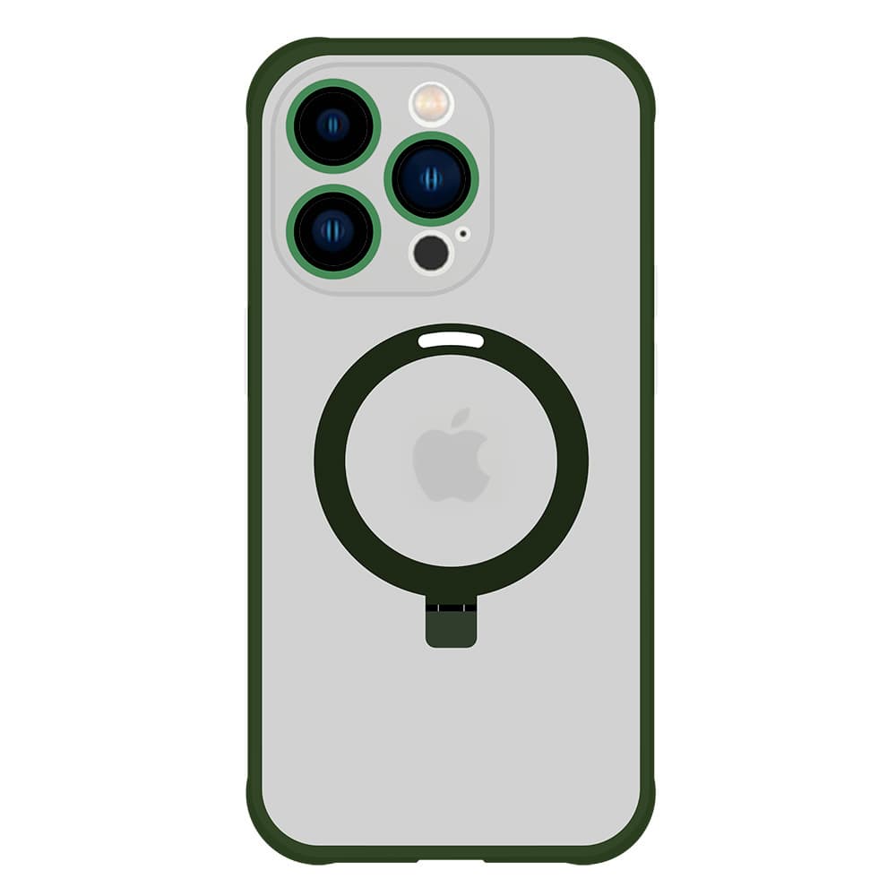 Tel Protect Magical Magsafe Stand Case pro Iphone 12 Pro zelený - náhled 2