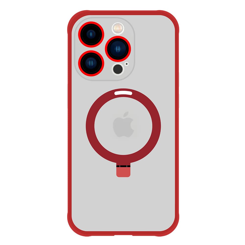 Tel Protect Magical Magsafe Stand Case pro Iphone 14 Pro Max červený - náhled 2