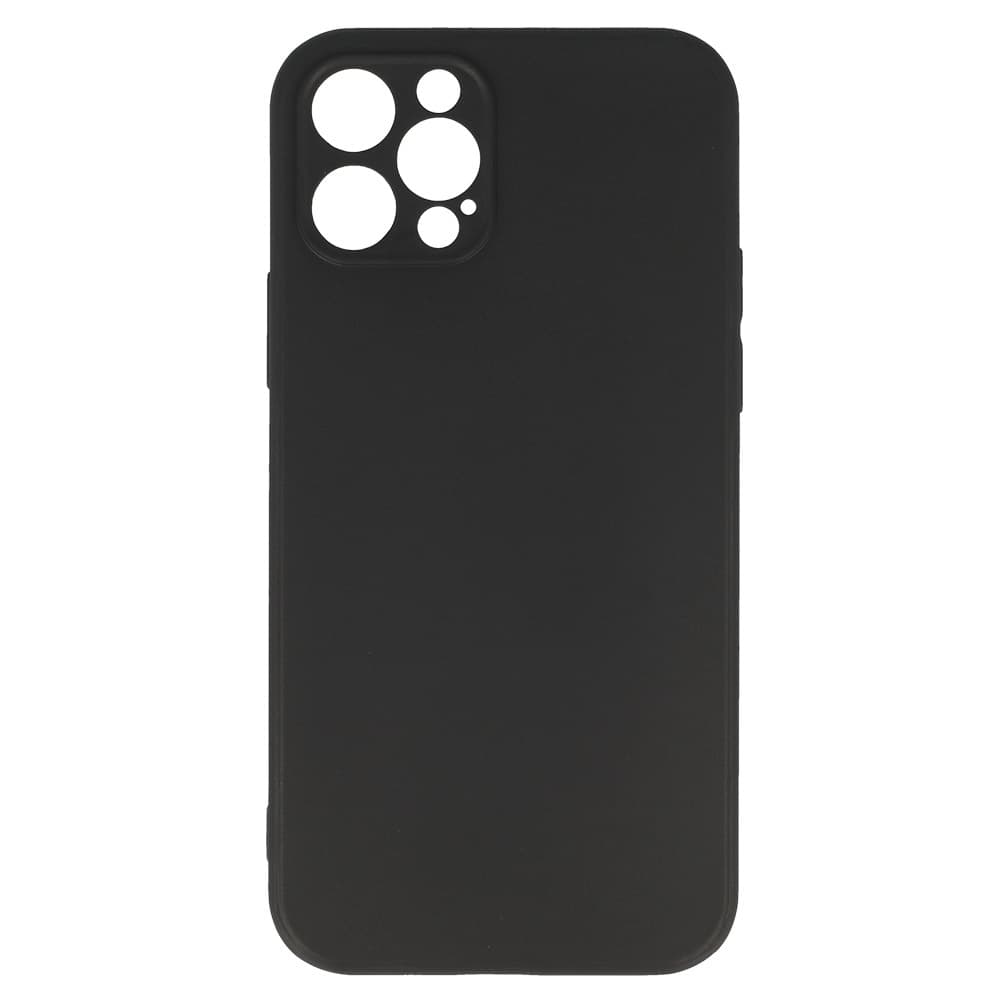 Zadní kryt MATT pro IPHONE 12 PRO Black - náhled 2