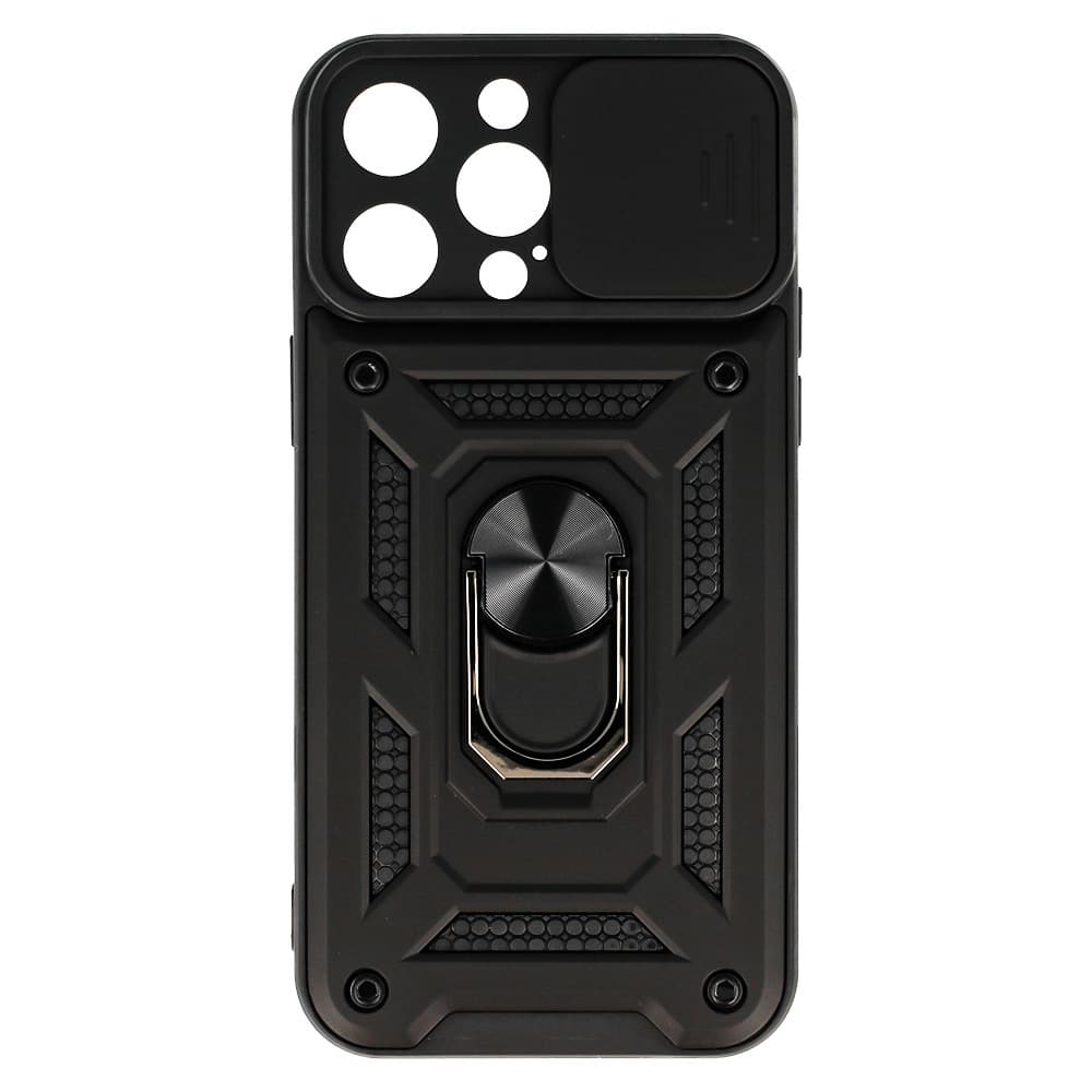Slide Camera Armor Case pro Iphone 14 Pro Black - náhled 2