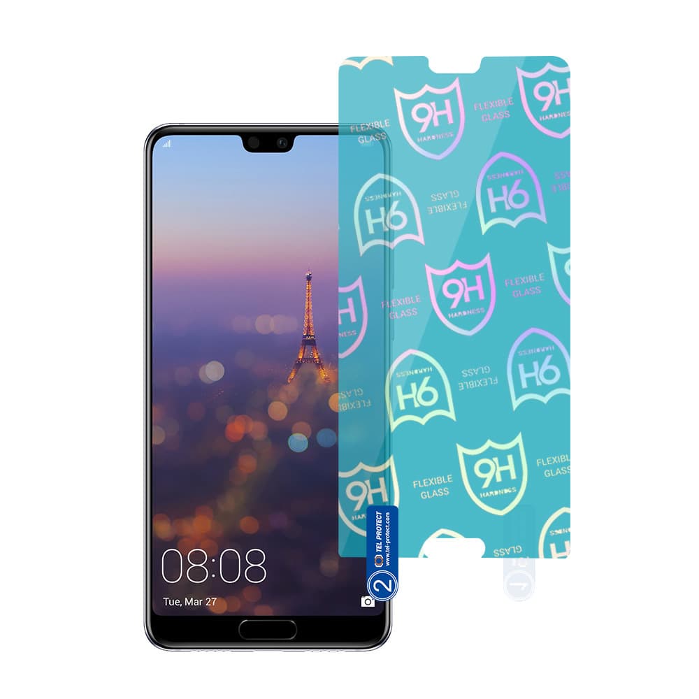 Tel Protect Best Flexible Hybrid Glass na HUAWEI P20 PRO - náhled 2