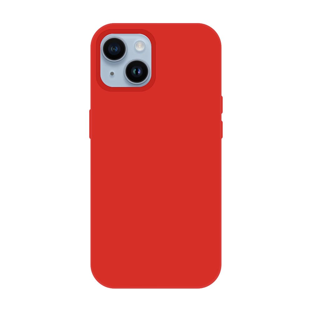 Tel Protect Silicone Premium pro Iphone 15 Plus červený - náhled 2