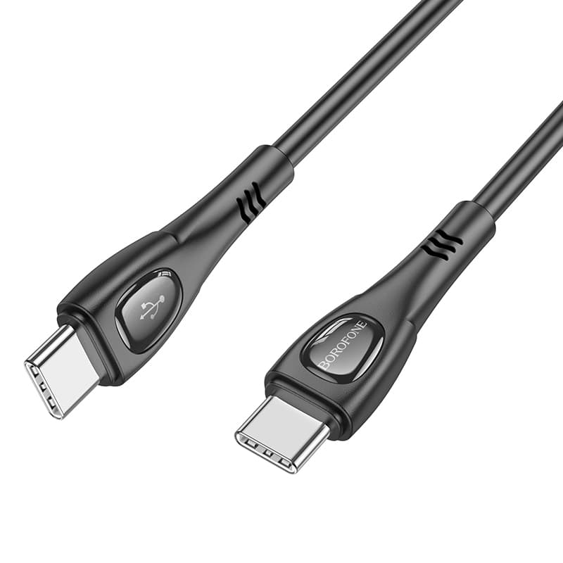 Borofone kabel BX98 Superior - Typ C - PD 60W 3A 1 metr černý - náhled 2